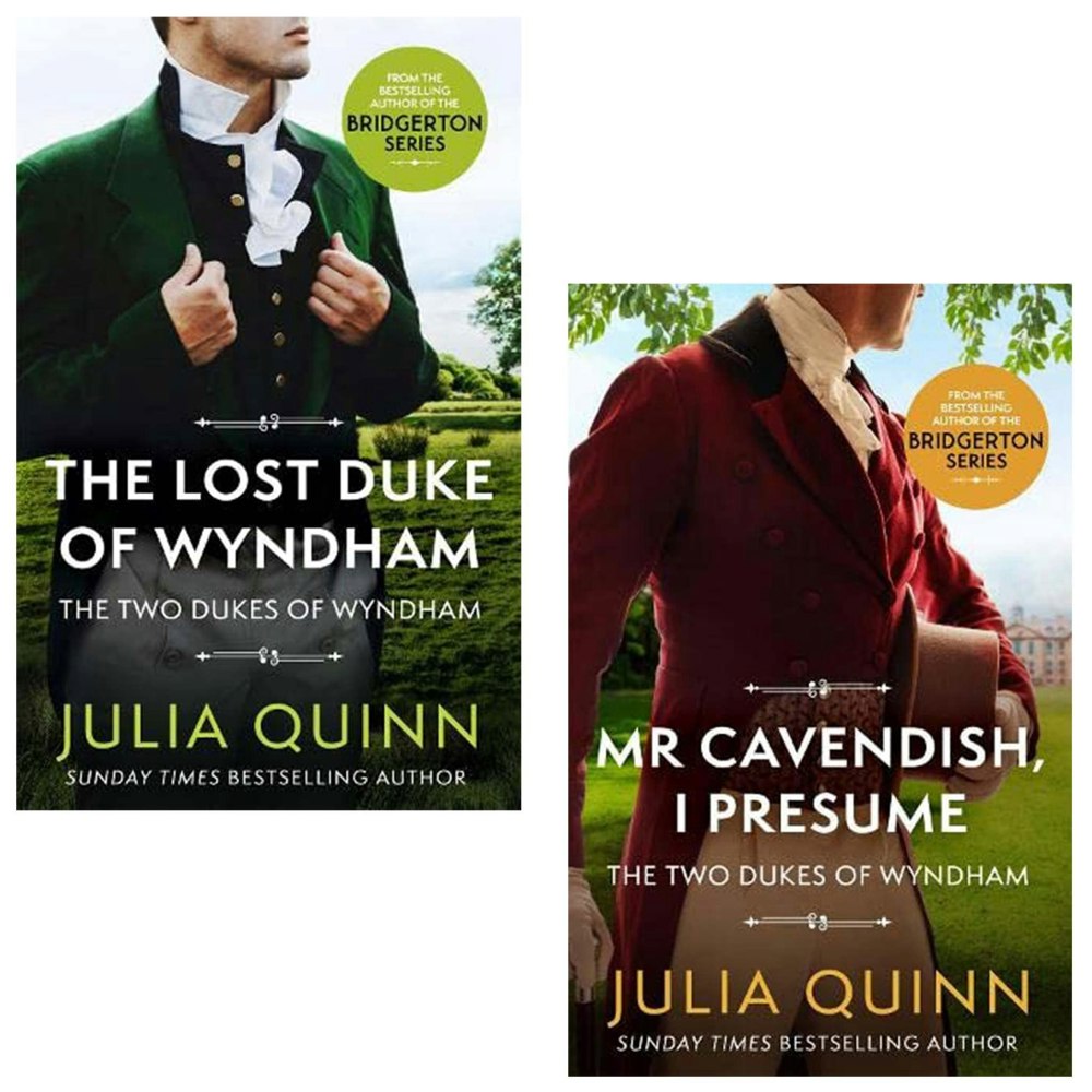 Julia Quinn Two Dukes of Wyndham 2 Book Set (The Lost Duke Of Wyndham & Mr Cavendish, I Presume)