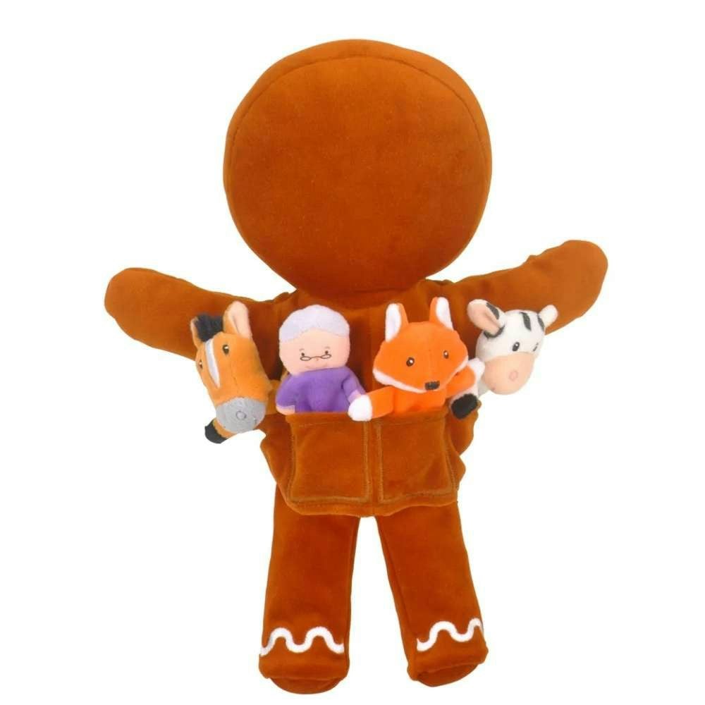 Fiesta Crafts Gingerbread Man Set Hand Puppet