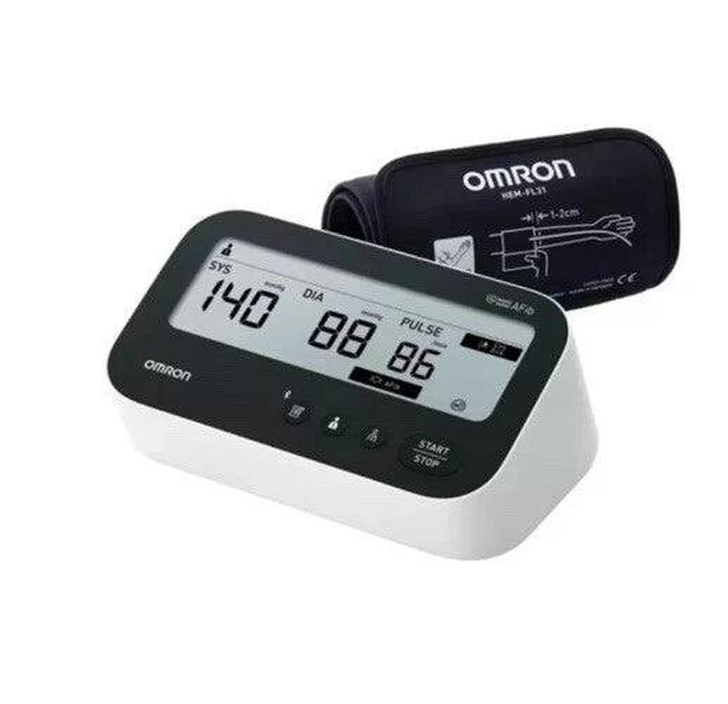 Omron HEM-7196T1-FLE M4 Connect Afib Upper Arm Blood Pressure Monitor