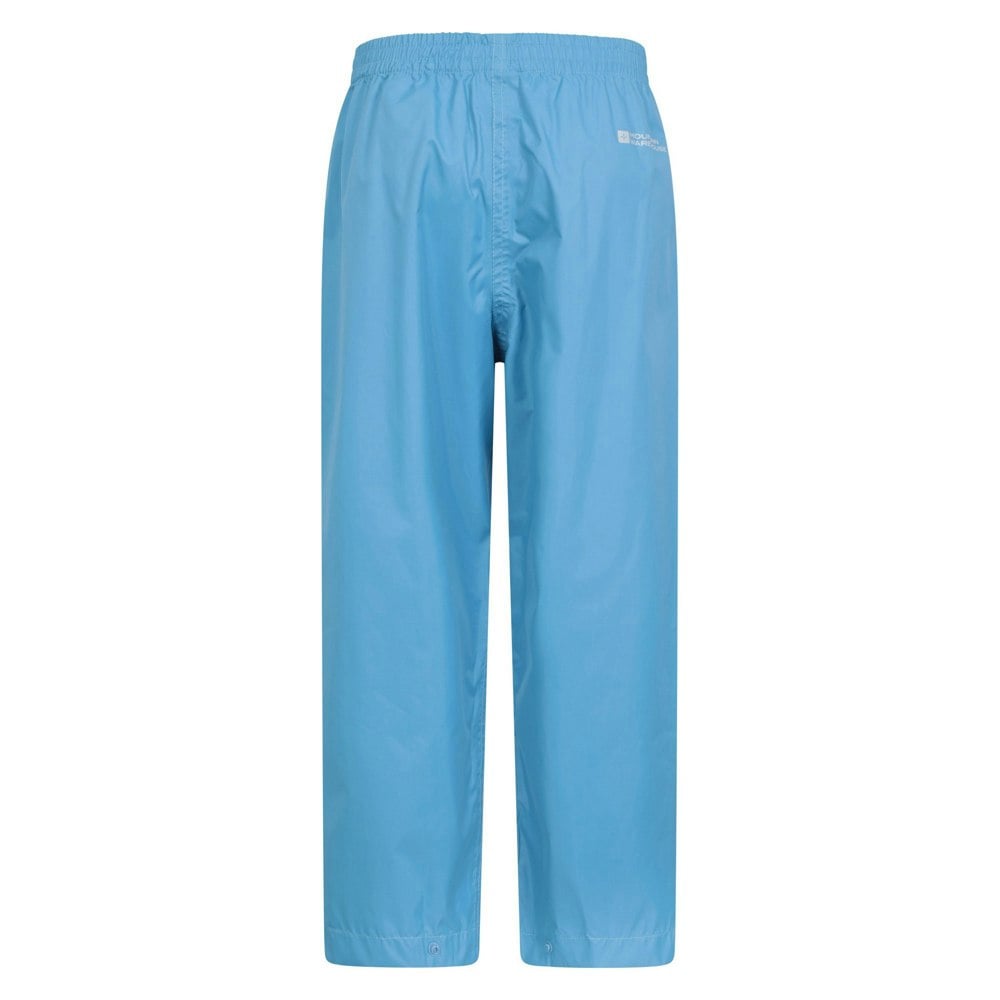 Mountain Warehouse Kids Pakka II Waterproof Over Trousers - Blue