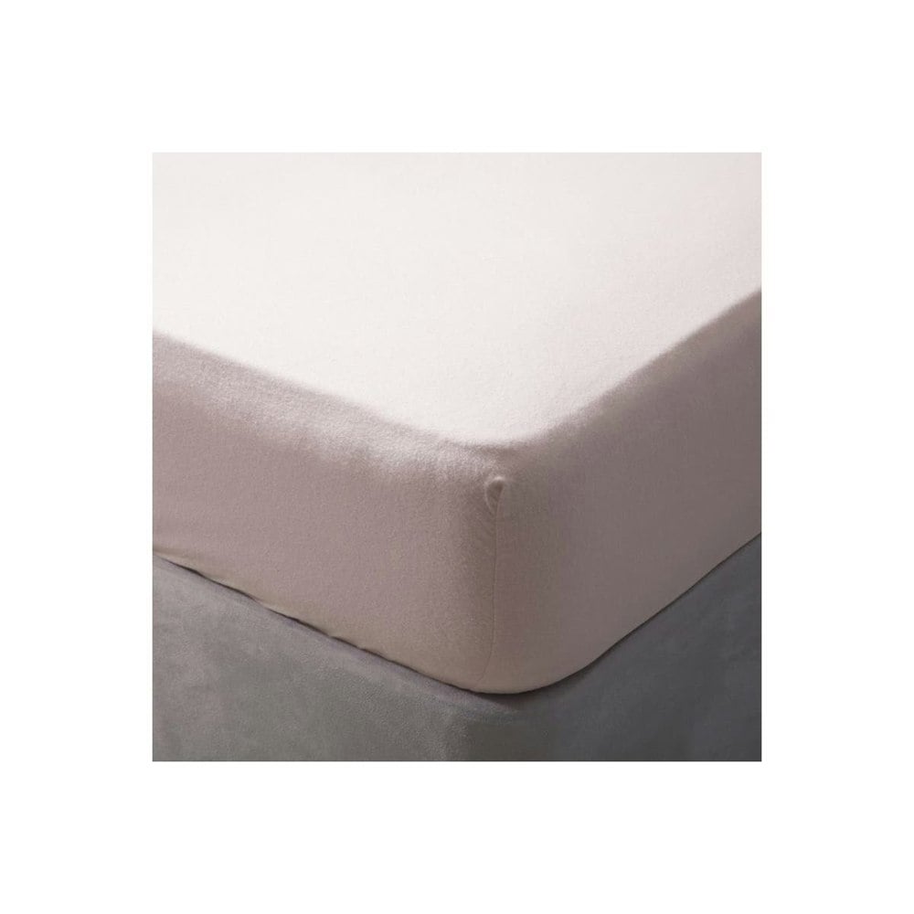 Belledorm 200 Thread Count Egyptian Cotton Fitted Sheet - Powder Pink