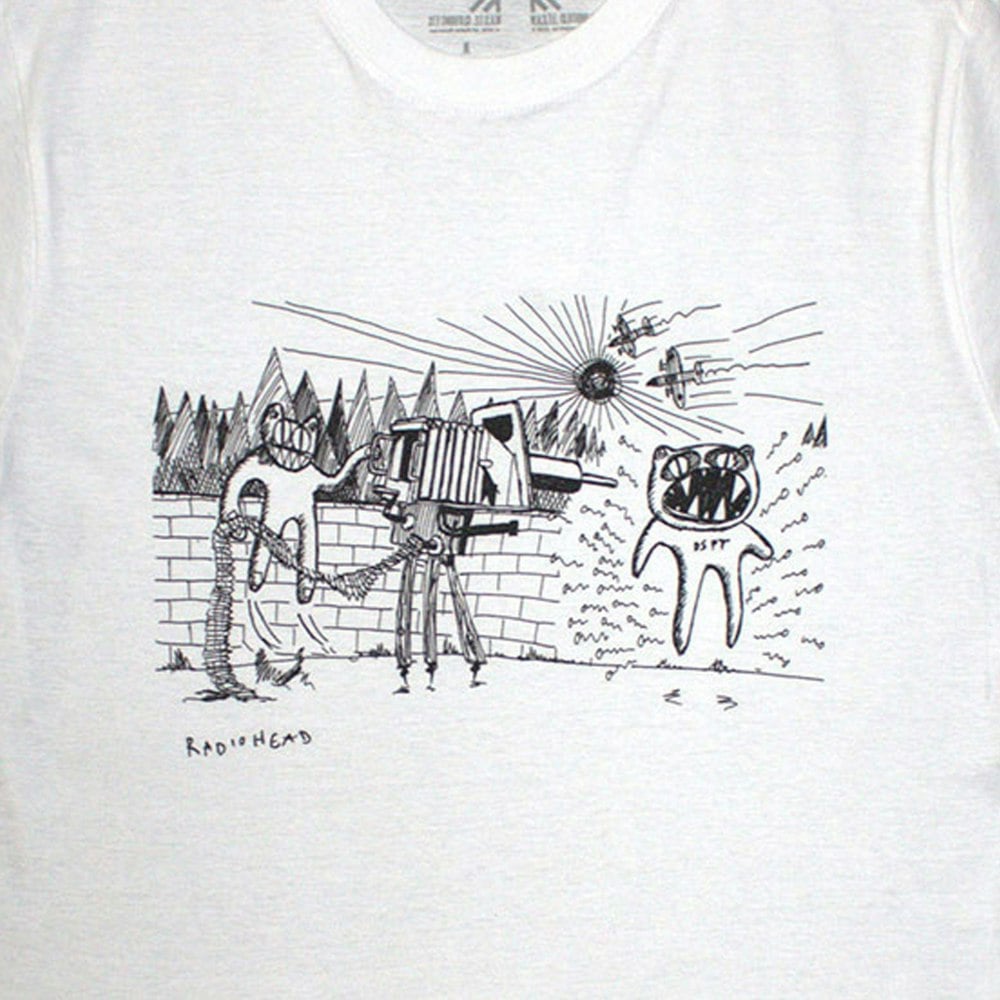 Paradiclo Paradiso Radiohead Despot Organic T Shirt | Rackhams
