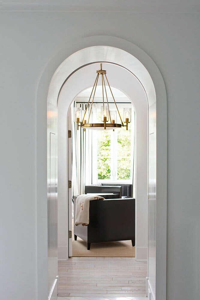 5 Bulb Chandelier Hanging Pendant LIght Heritage Brass LED E27 100W Bulb Loops
