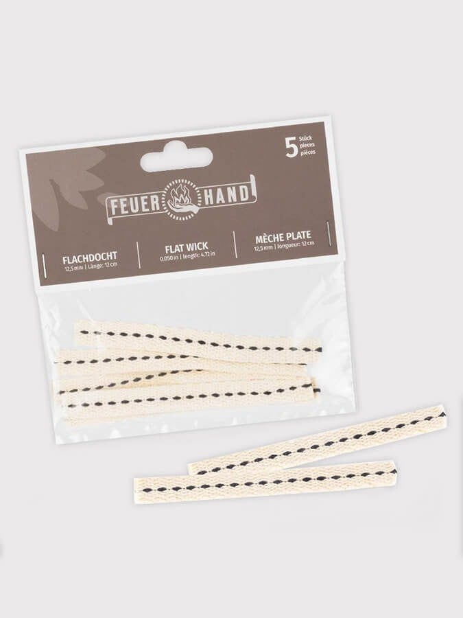 Feuerhand Flat Wick (5 pcs.) For Hurricane 276 Lantern