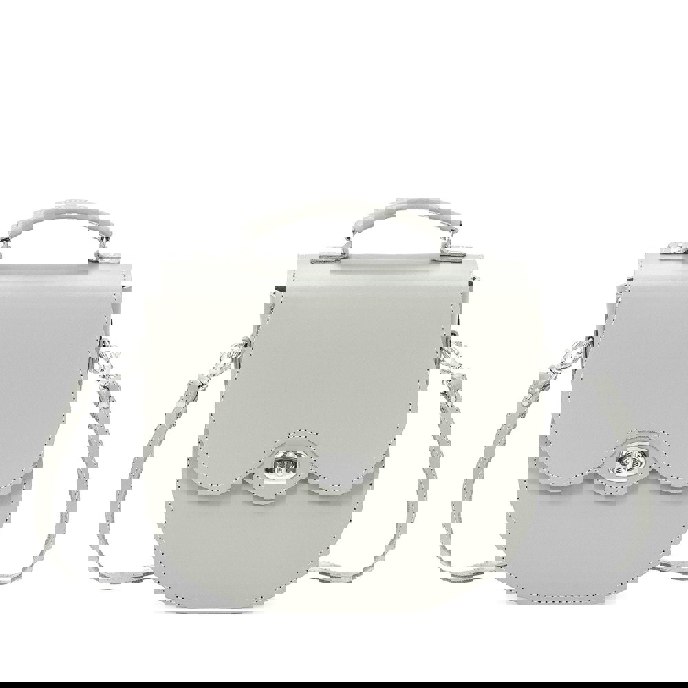Ghost Leather Twist Lock Saddle Bag - Saddle Bag - Zatchels