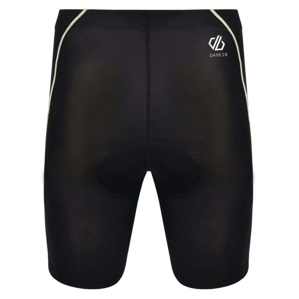 Dare 2b Mens Bold Short Cycling Pants - Black/White