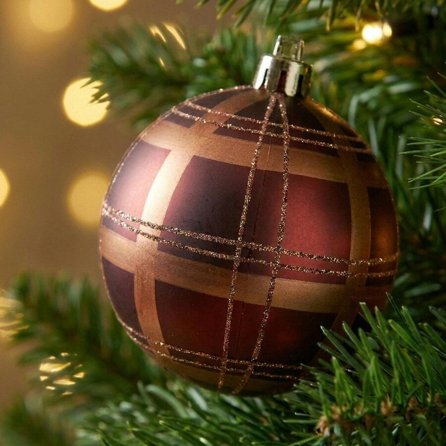 Garden Greatness Christmas Bauble Mix Set 64 Pack - Green