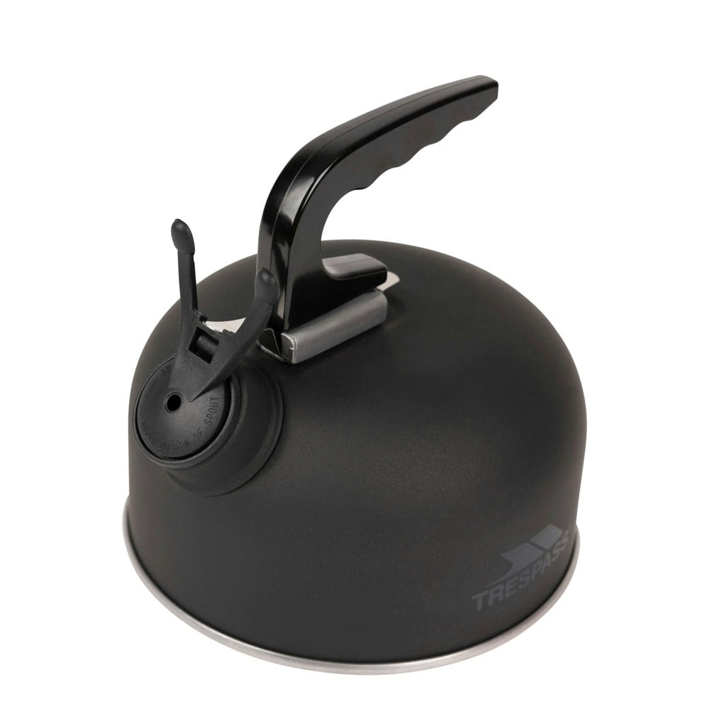Trespass Boil Aluminum Kettle (1 Litre) - Matt Black