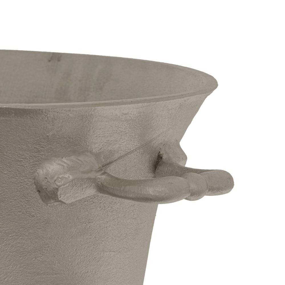 Hill Interiors Pewter Wine Cooler - Antique Silver - 23cm x 35cm x 48cm - Antique Silver - 100% Mixed