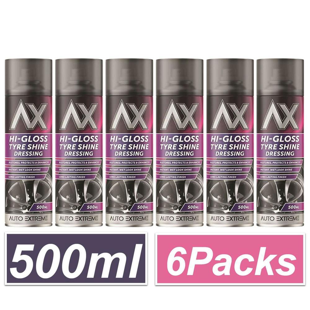 Auto Extreme 6X - Hi-Gloss Tyre Shine Spray 500ml