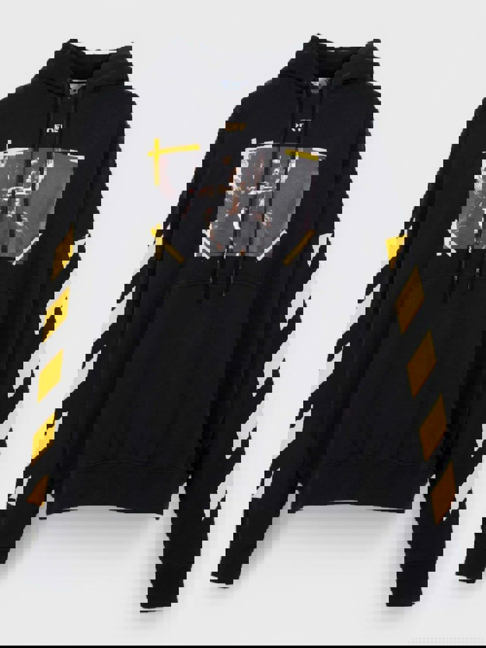 Off - White Caravaggio Printed Hoodie 'Black/White' - Supplied FashionOff White
