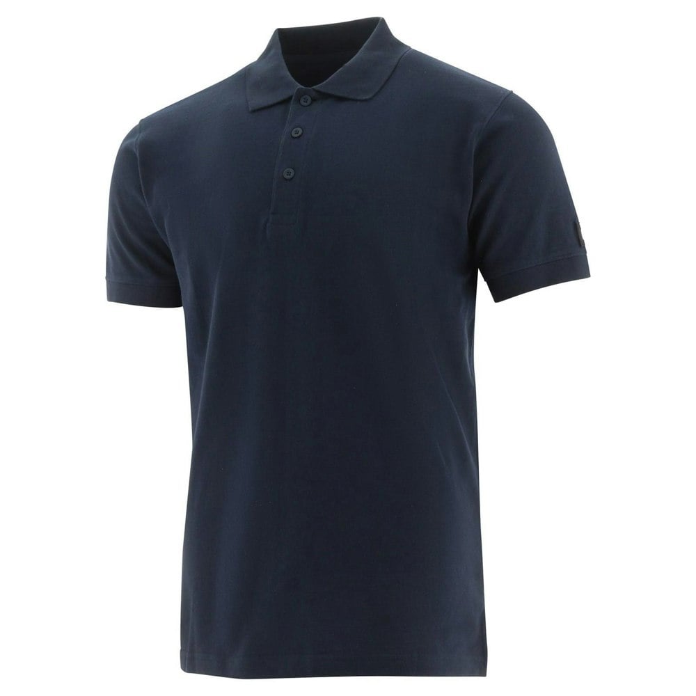 Caterpillar Mens Essentials Polo Shirt - Navy