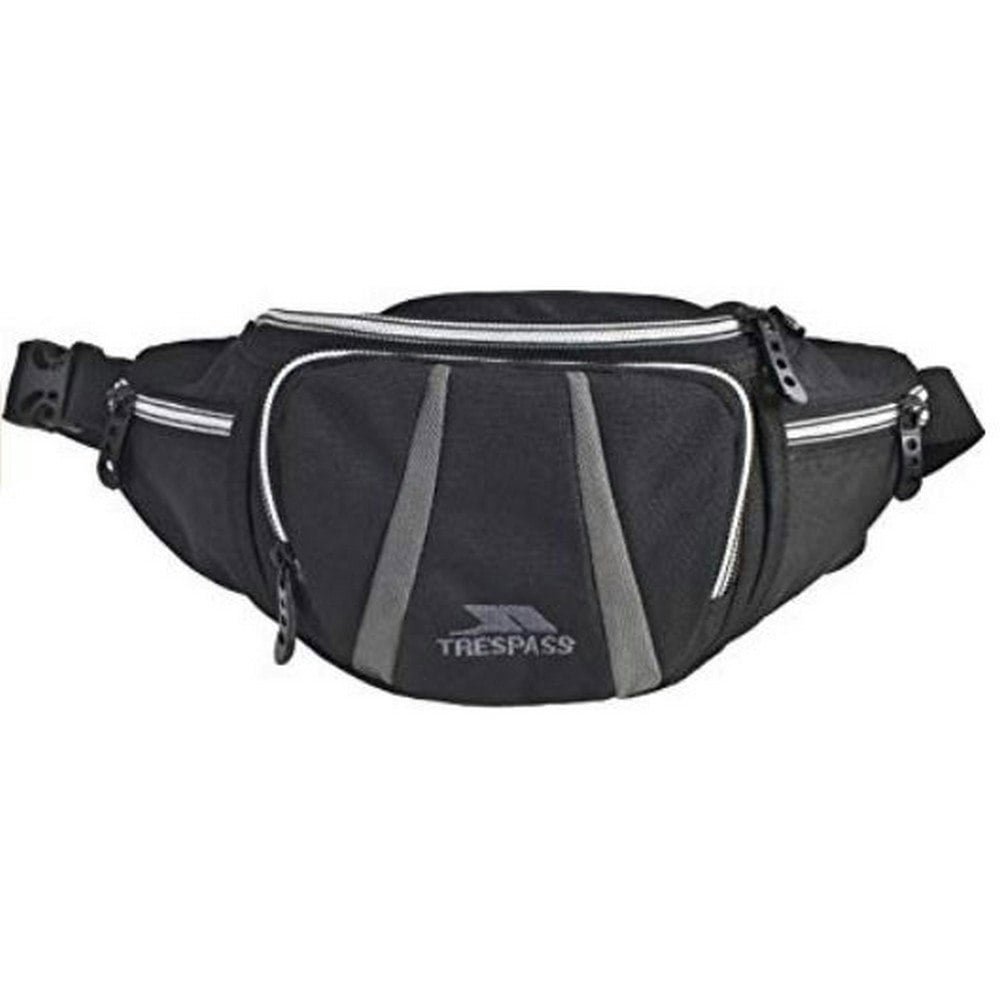 Trespass Dax Bumbag / Waistbag / Hippack (2.5 Litres) - Black