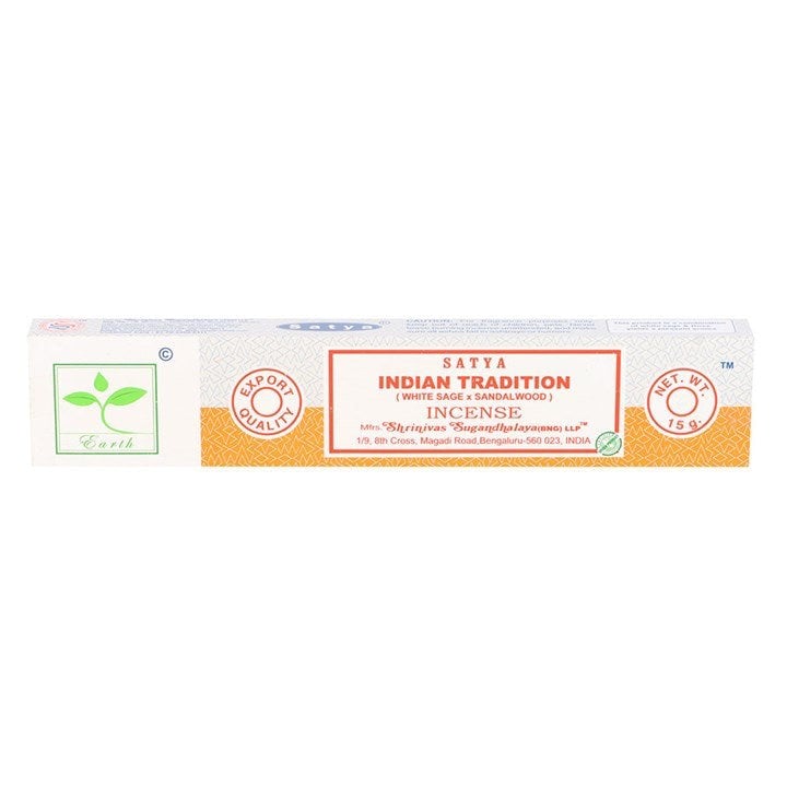 Serano 6 Packs of Indian Tradition Earth Incense by Satya
