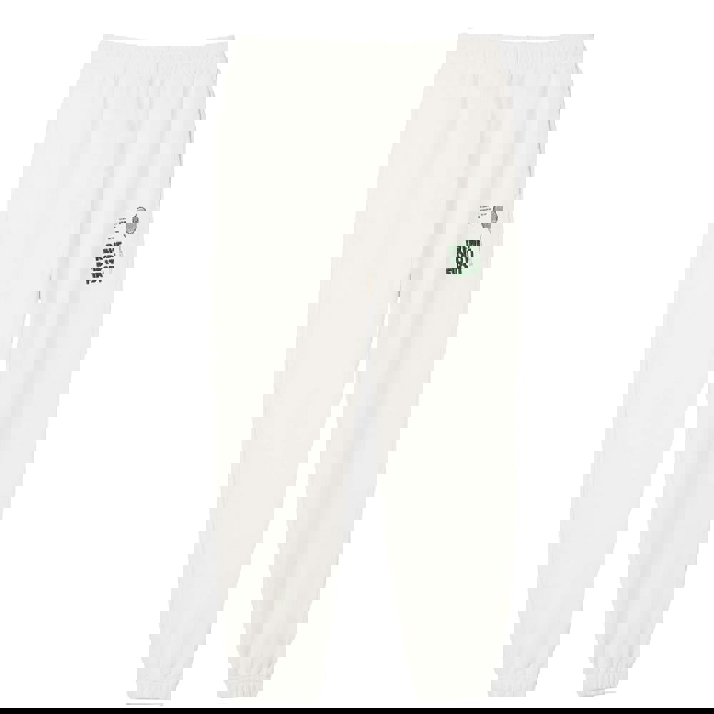 Lacoste Unisex Adult Pique Relaxed Fit Jogging Bottoms - Cream