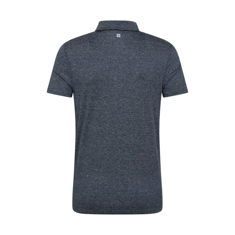 Mountain Warehouse Mens Agra Stripe Polo Shirt - Navy