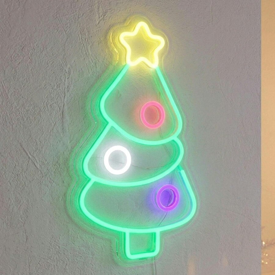 Garden Greatness USB Powered Multi-Coloured Bauble Tree Light
