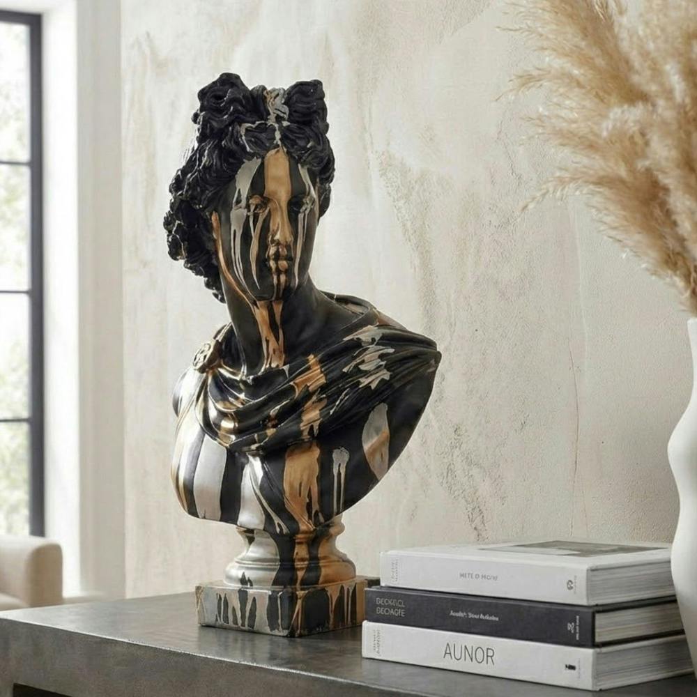 Garden Greatness Urban Apollo Drip Art Sculpture