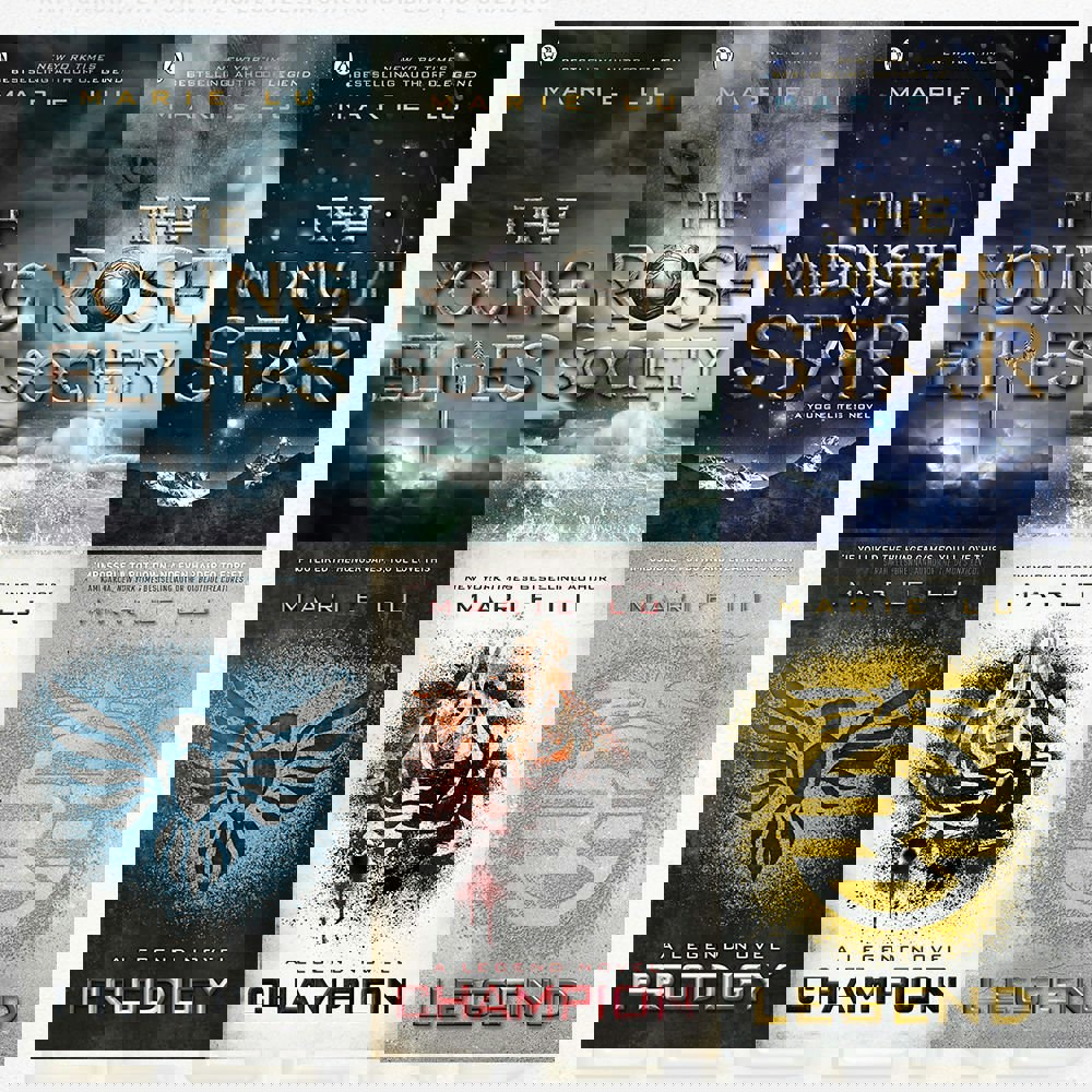 Legend and Young Elite Trilogy by Marie Lu 6 Books Set - Legend, Champion, Prodigy & more