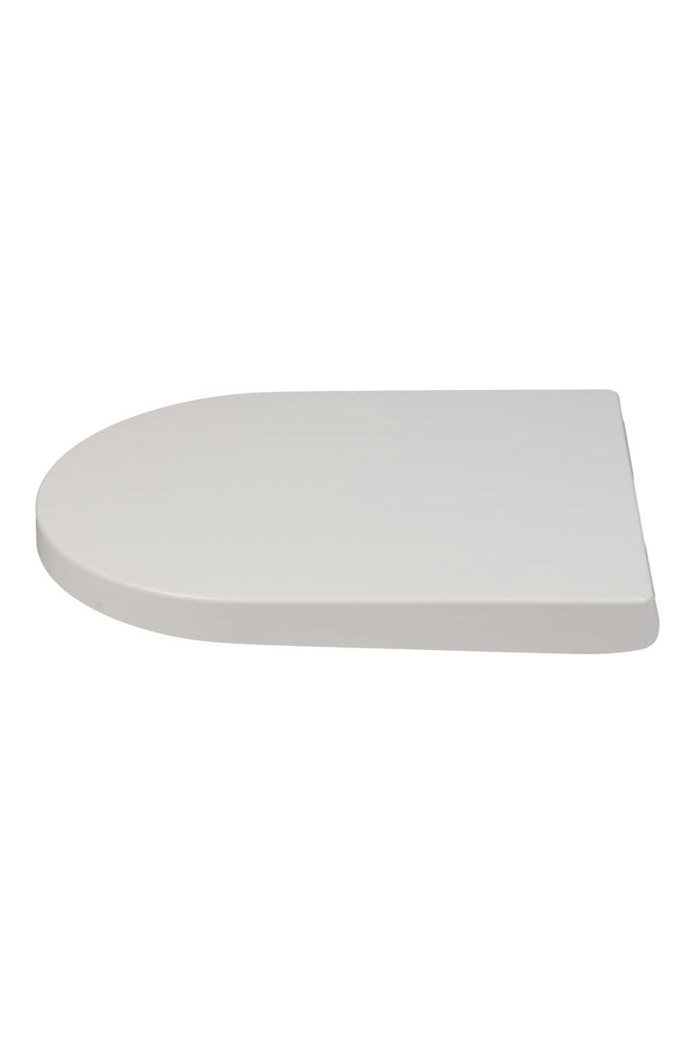 Living and Home Soft Close D-Shape Toilet Seat