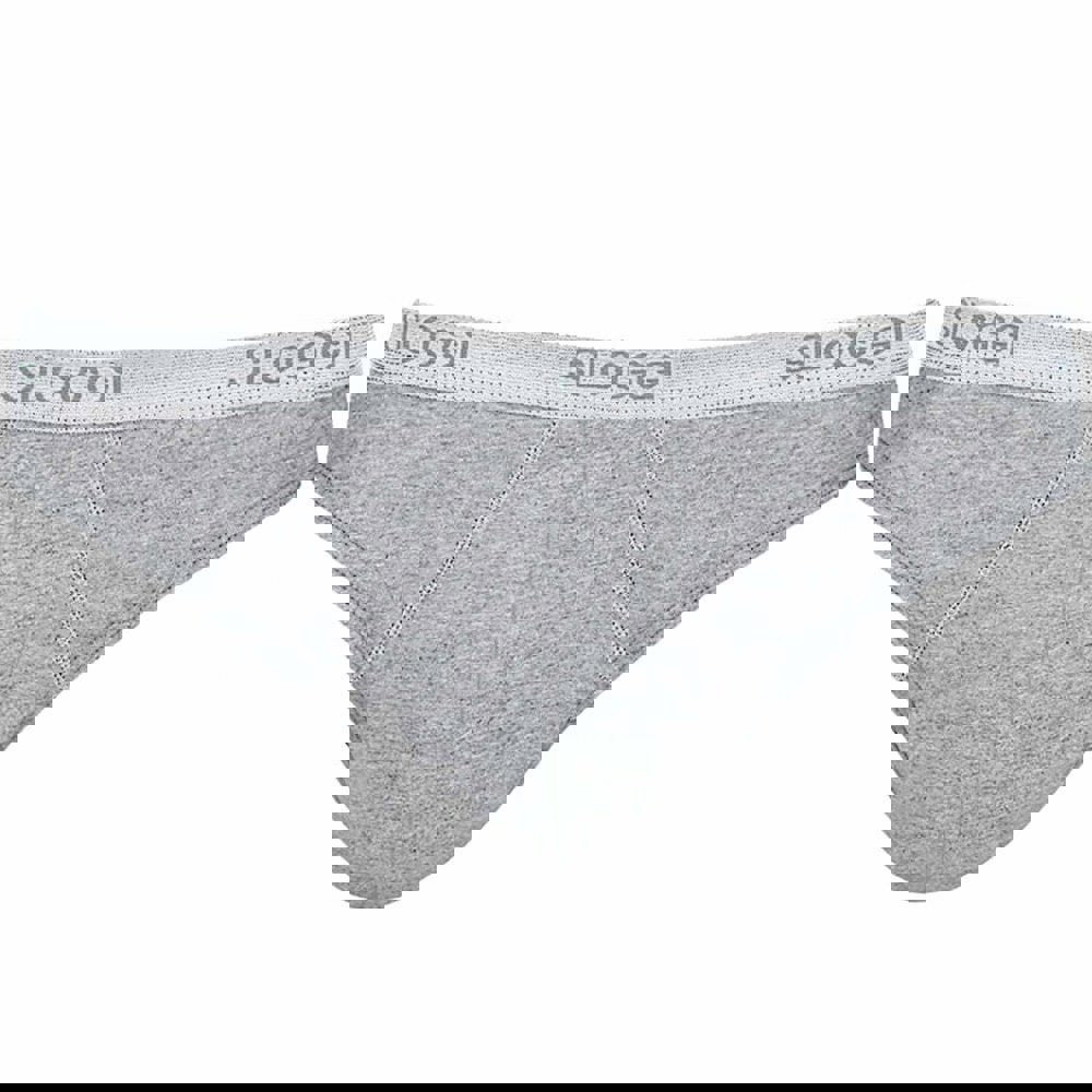 Sloggi Basic Men's Mini Brief, Grey Melange
