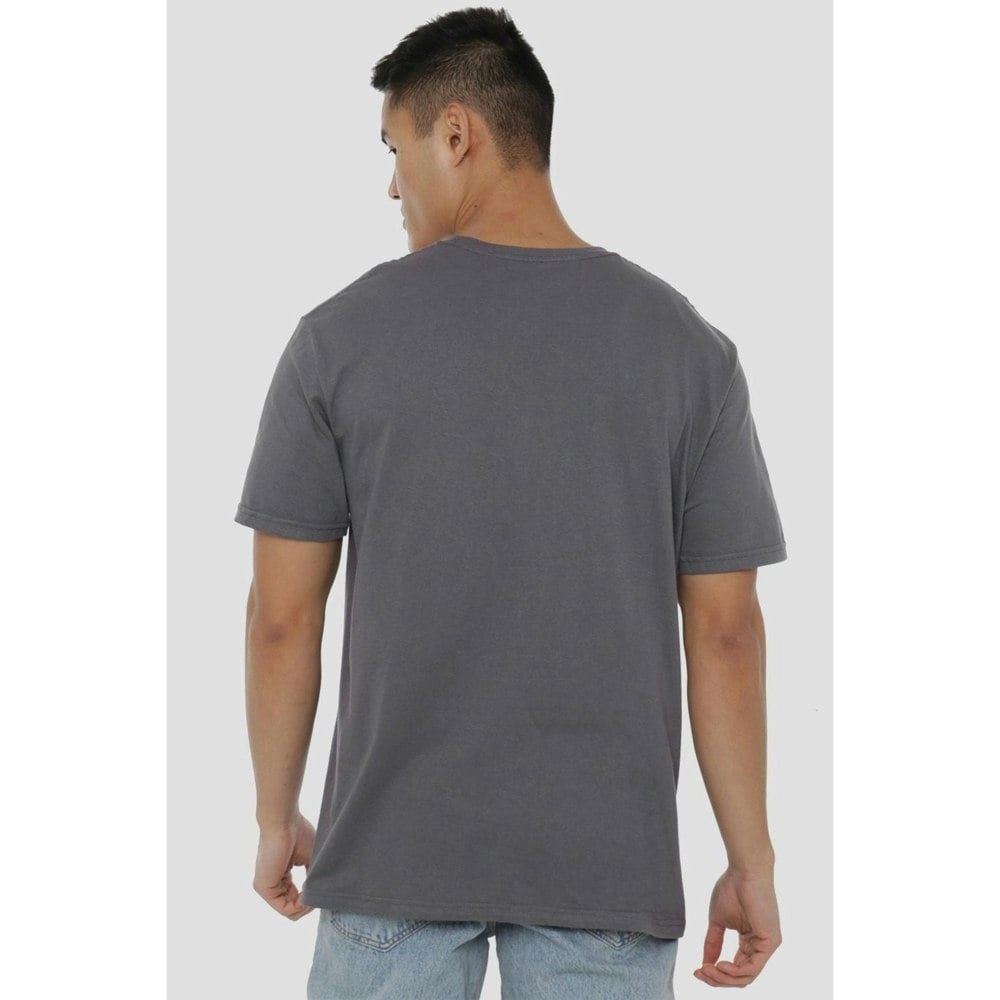 Star Wars Mens Papercut R2-D2 T-Shirt - Charcoal