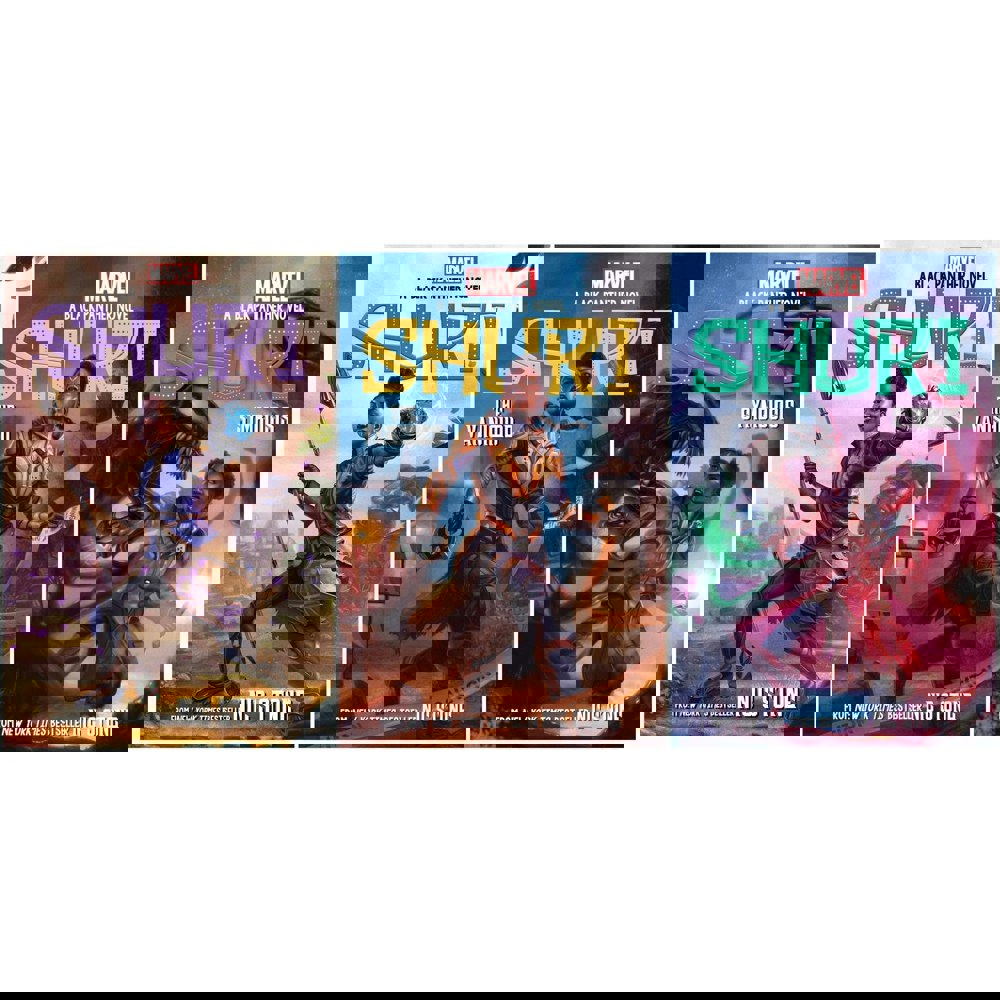 Marvel Black Panther Shuri Series 3 Book Set Shuri: A Black Panther, The Vanished & Symbiosis