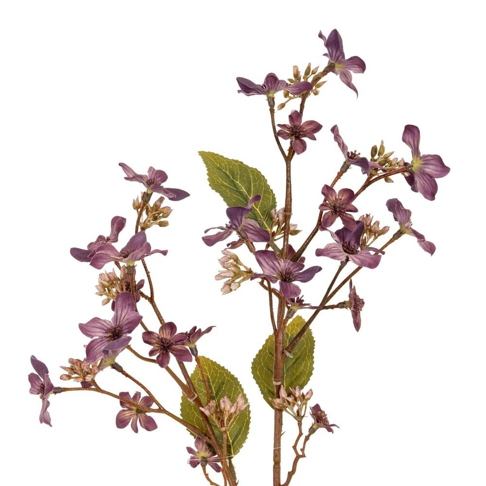 Wyld Haus Set of 3 Artificial Flowers Purple Vernicia Fordii Sprays