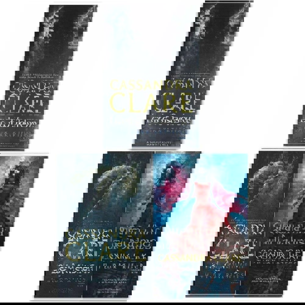 Cassandra Clare The Dark Artifices 3 Book Set Lady Midnight Lord Of Shadows Queen ..