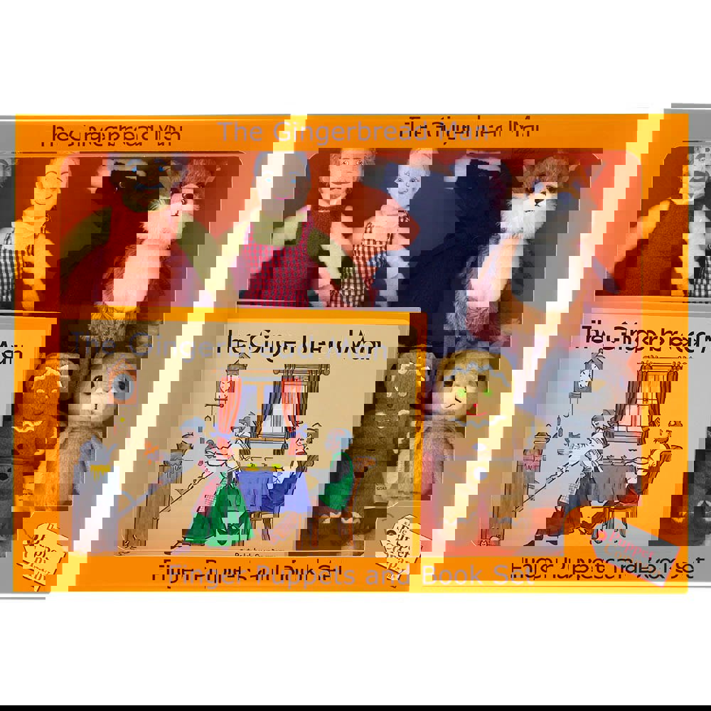 The Puppet Company The Gingerbread Man - Traditional Story Sets