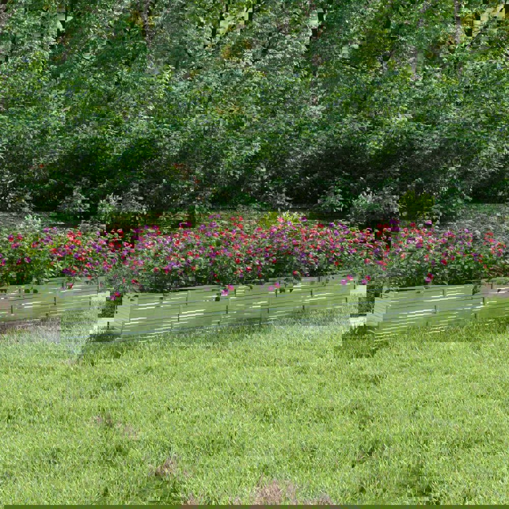 Berkfield Garden Raised Bed 400x80x45 cm Galvanized Steel Silver