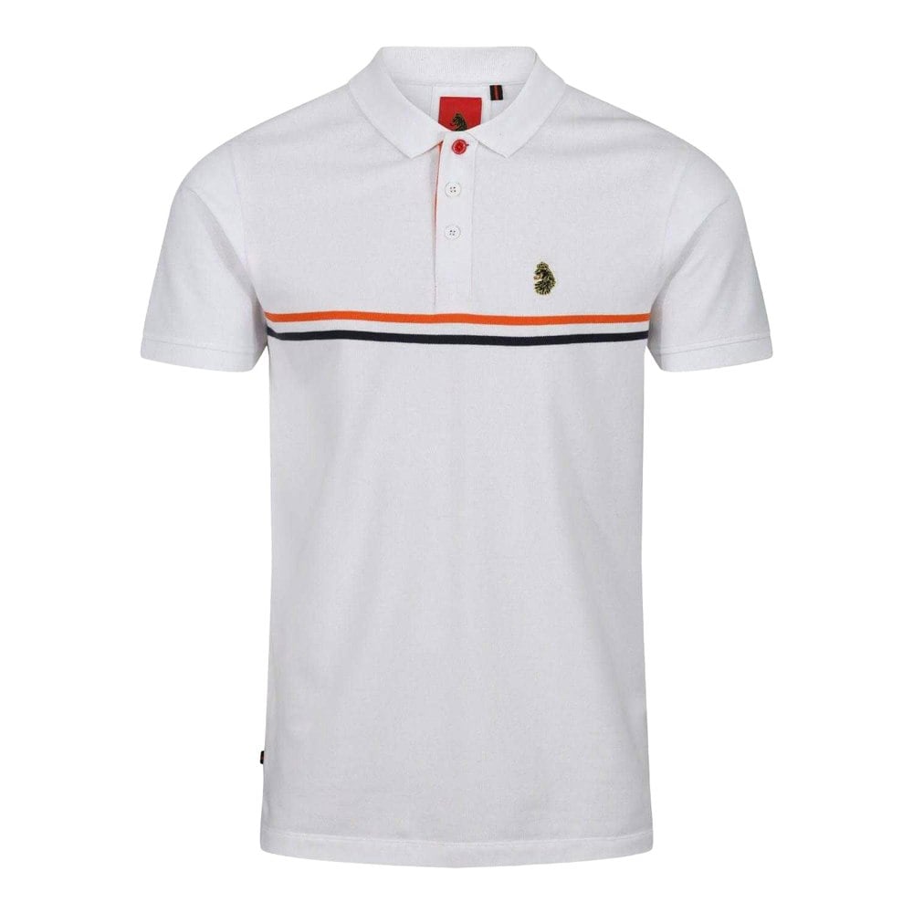 Luke 1977 Mens Plantanos Polo Shirt - White