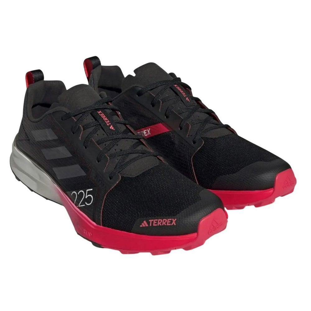 Adidas Mens Terrex Speed Flow Trail Trainers - Black/Grey