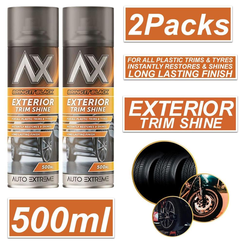 Auto Extreme 2X - Bring it Black Exterior Trim Shine Spray 500ml