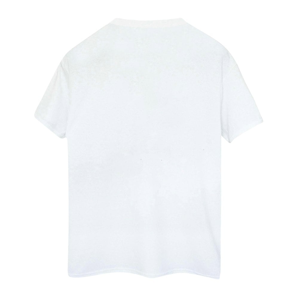 Disney Mens Classic Mickey Mouse Cotton T-Shirt - White