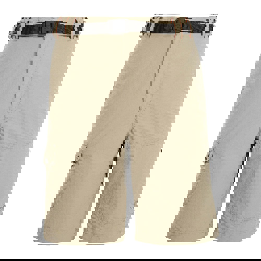Trespass Mens Rathkenny Belted Shorts - Bamboo
