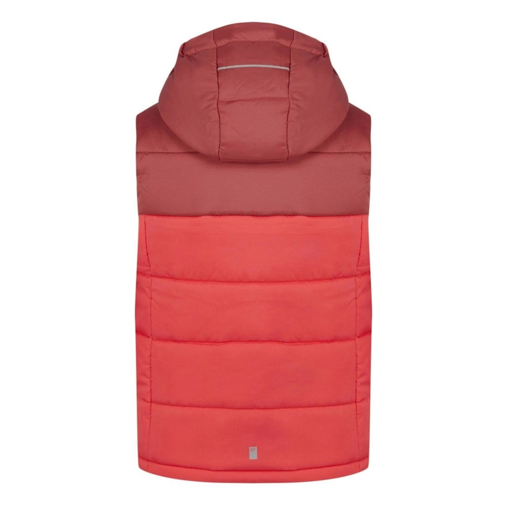Regatta Childrens/Kids Lofthouse II Gilet - Mineral Red/Red Sky