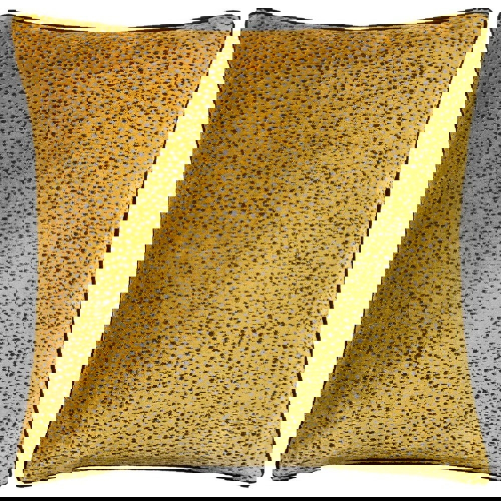 Paoletti Estelle Spotted Cushion Cover - Gold/Black