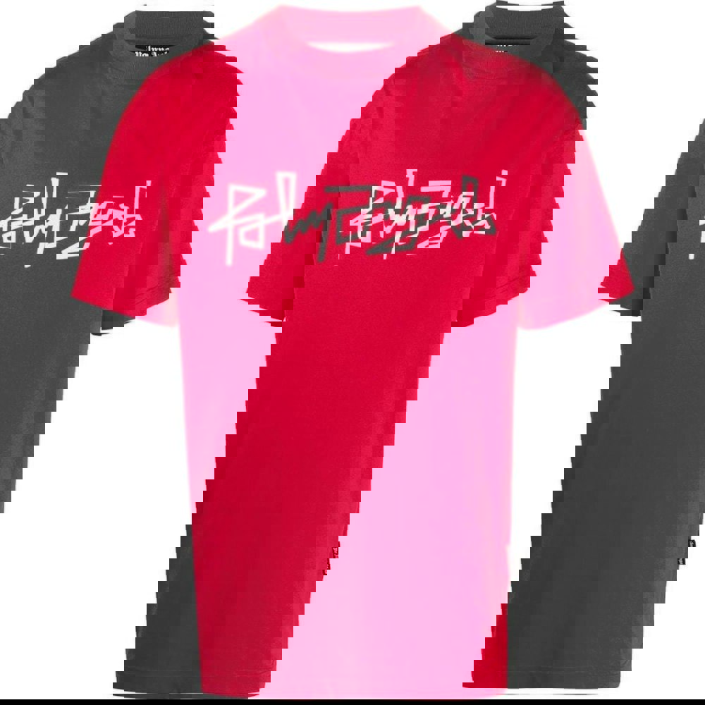 Palm Angels Desert Logo Red T-Shirt M