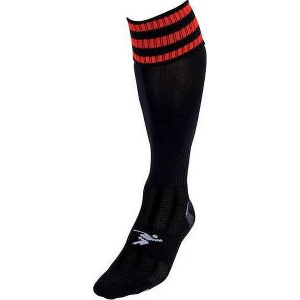 Precision Unisex Adult Pro Football Socks - Black/Tangerine