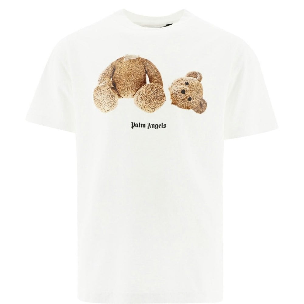Palm Angels Kill The Bear Oversize White T-Shirt