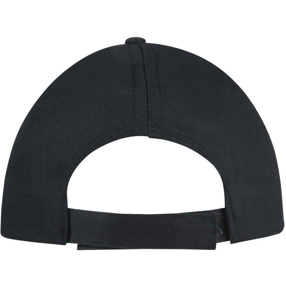 SOLS Unisex Buzz 5 Panel Baseball Cap - Black