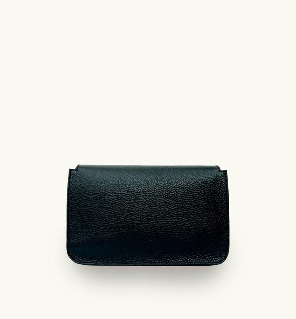 Apatchy London The Newbury Maxi Leather Bag - Black