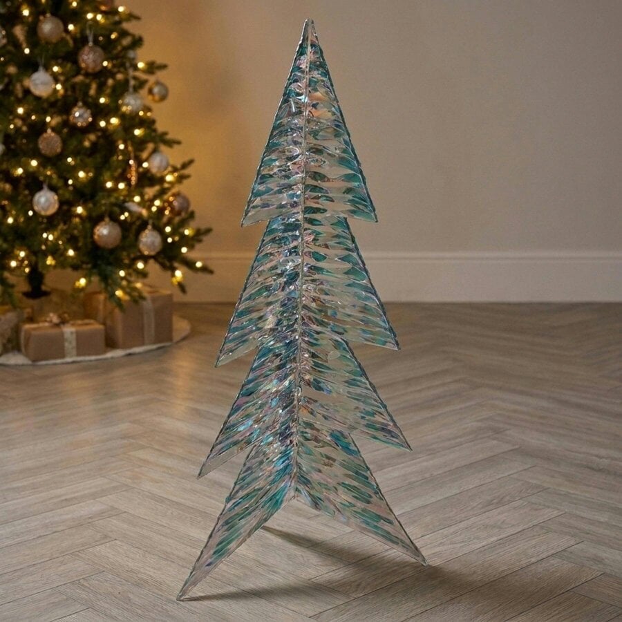 Garden Greatness Shimmering Iridescent LED Tree with 720 Lights