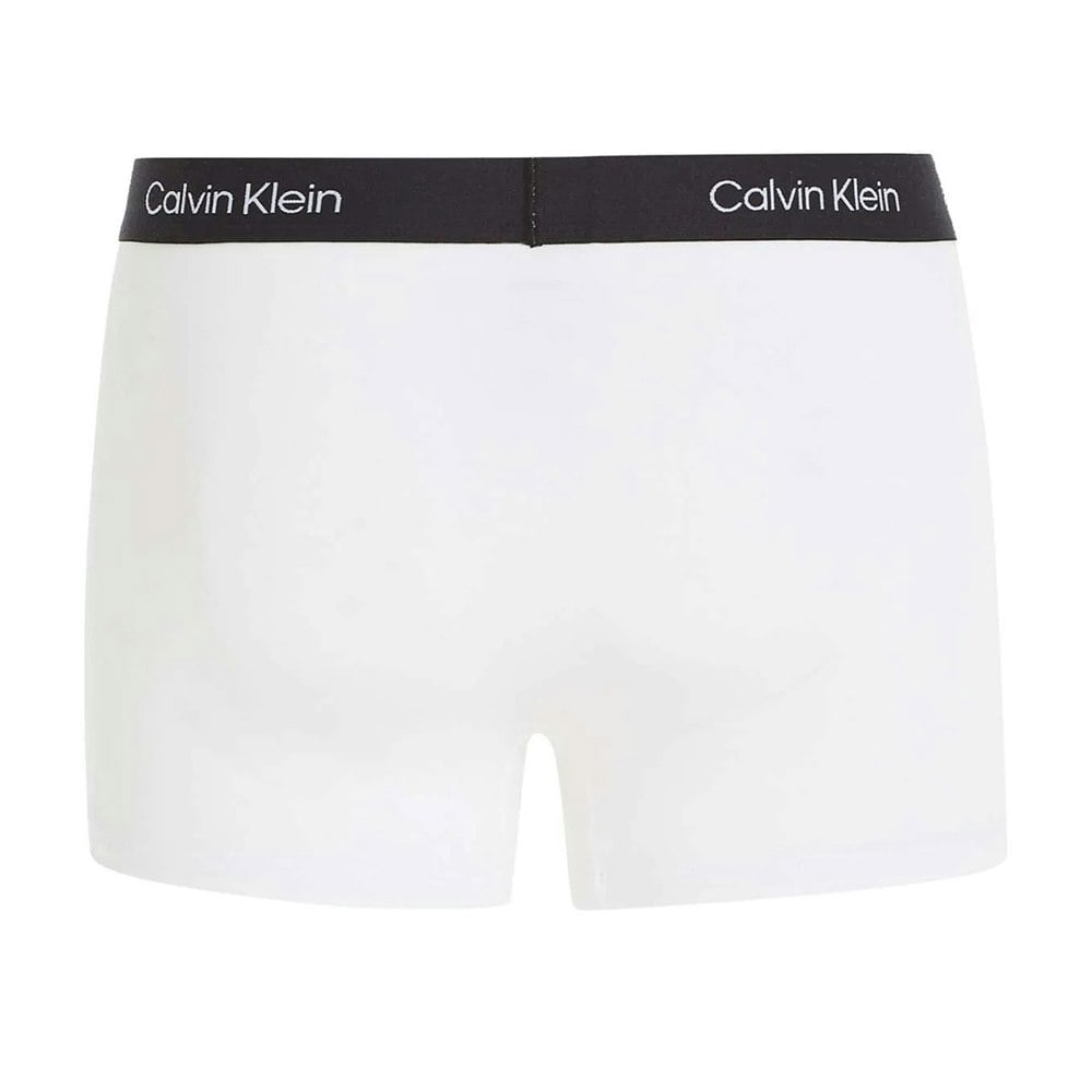 Calvin Klein Mens Banded Logo Boxer Shorts - White