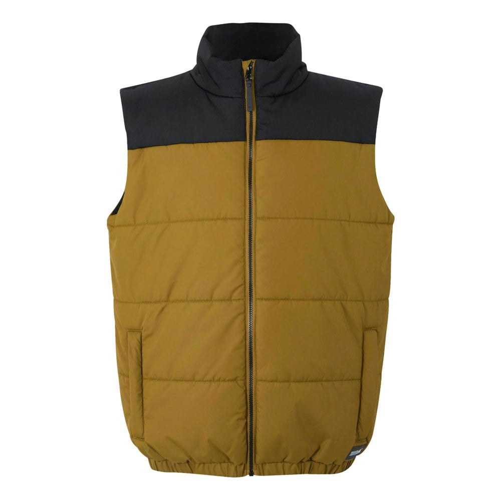 Regatta Mens Hawfinch Baffled Gilet - Umber/Black