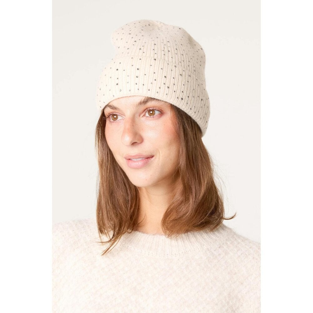 Blue Vanilla Rhinestone Beanie