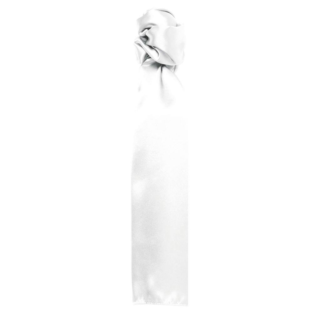 Premier Colours Plain Scarf - White - One Size - White - 100% Polyester