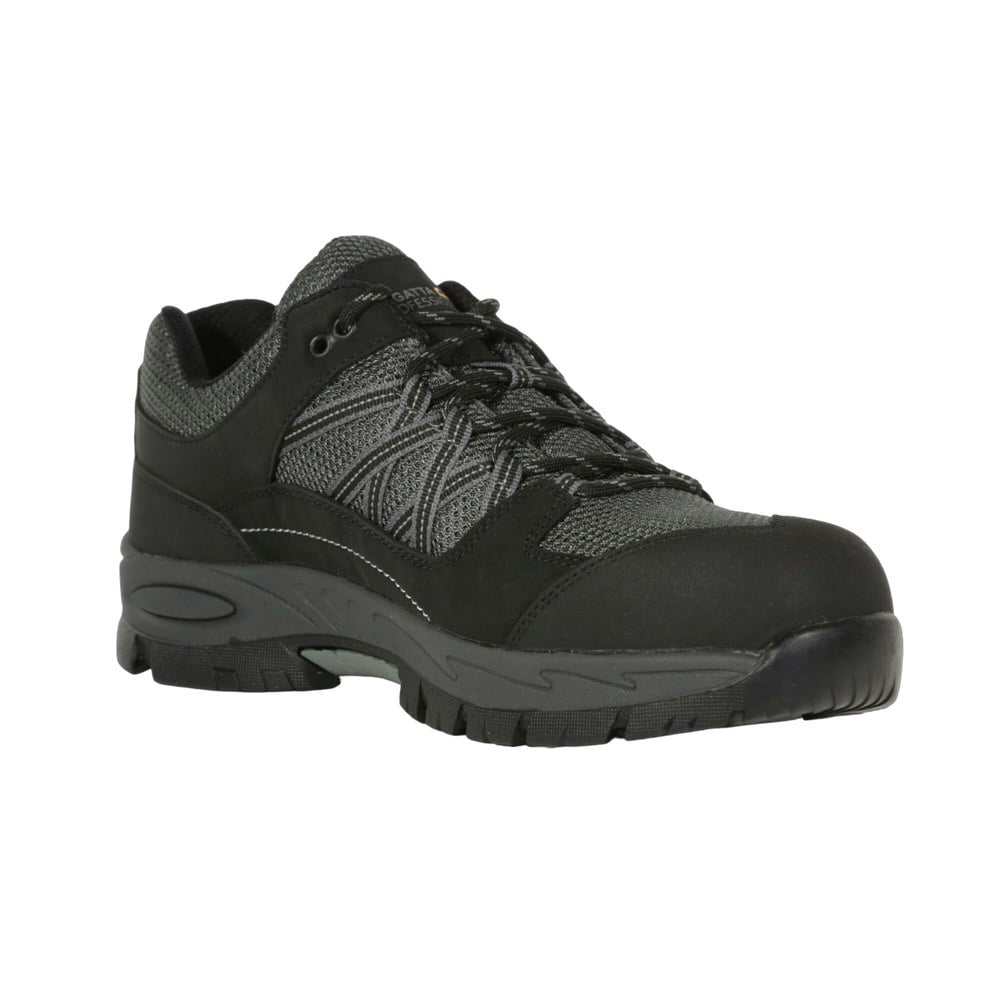 Regatta Mens Sandstone Safety Trainers - Briar/Black