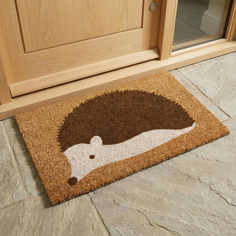 Garden Greatness Spike Hedgehog Natural Coir Doormat